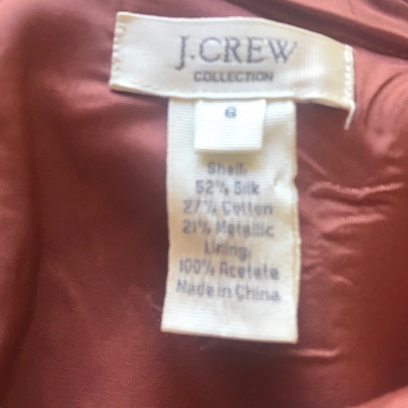 J Crew silk blend skirt size 6 Career Wear - Picture 3 of 5